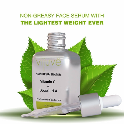 Vijuve Vitamin C Face Serum with Double Hyaluronic Acid and Collagen